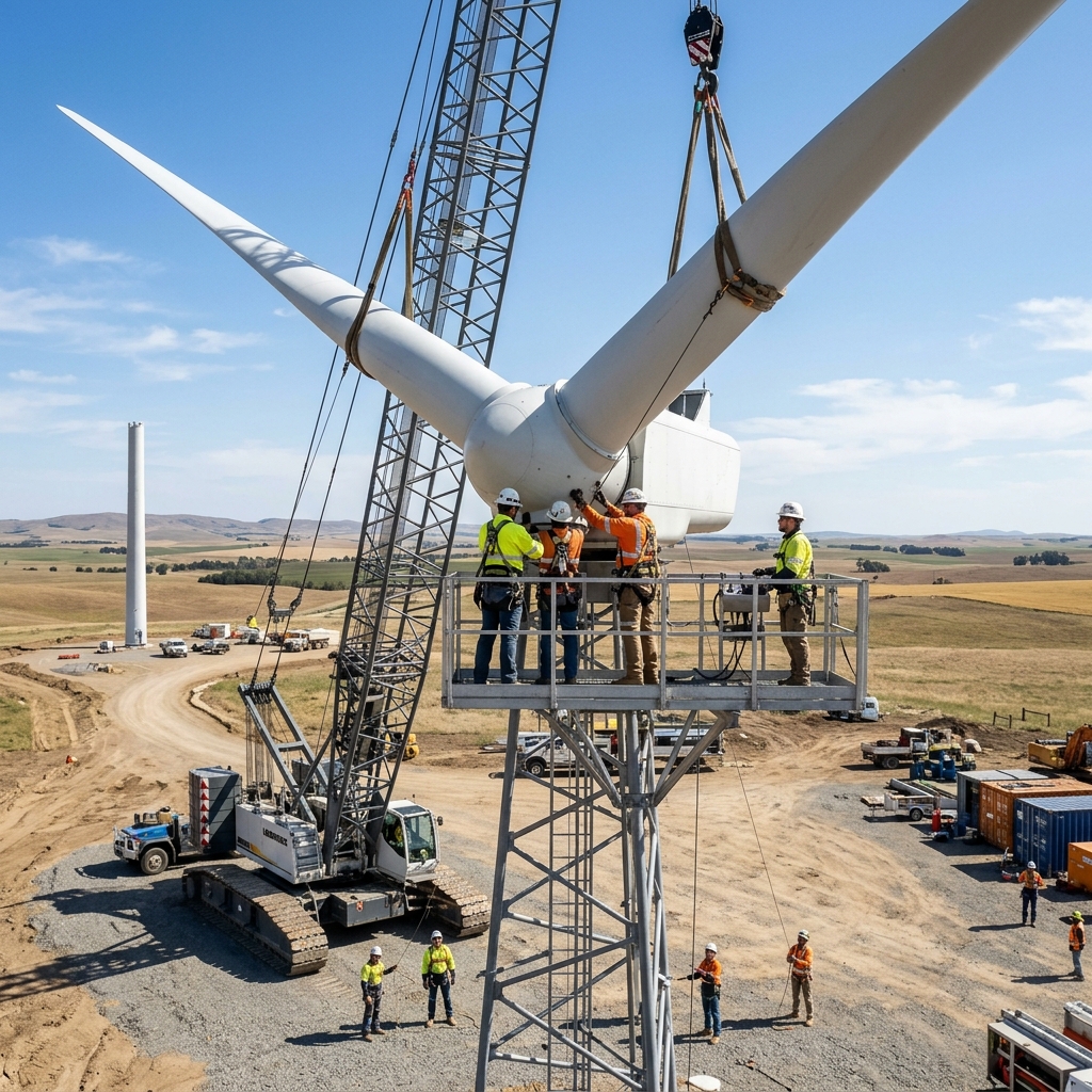 Turbine Installation